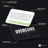 200 Briston Overcome Addiction Recovery Flash Cards Therapy Question Cards for Group Counseling, Sobriety, and Mental