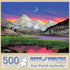 Bits and Pieces - 500 Piece Jigsaw Puzzle for Adults - 18" x 24" - Evening Magic - 500 pc Large Piece Nightime Mountain Landscape Jigsaw by Artist Jon Rattenbury