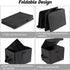 12inch Toy Storage Organizer Boxes for Kids, Vinyl Record Storage Holds Up to 90 Records, Collapsible Crate