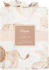 100% 28in 52in, Crane Baby Safari Nursery Decor Crib Sheet, Cotton Fitted Sheet for Standard Mattress X Breathable