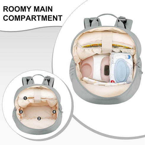 Backpack S1 S2 GDNasist Breast Pump Fit for Spectra and with Removable Cooler Compartment, Pumping Bag for Pump