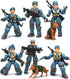 Baimiby Army Men Action Figures, Toy Soldiers for Boys 6-8, Boys Toy Plastic