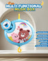 RSEPD Pack 0-6 Crib Mobile With Music And Lights, Mobiles For Cribs, Baby Mobile Arm Toys Hanging For Bassinets Girls