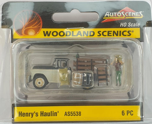 Woodland Scenics HO Scale Henry's Haulin Model