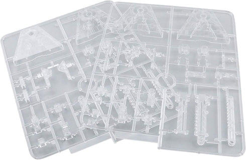 MY MIRONEY 2-Pack Clear Action Figure Stand - Assembly Model Support Display Stand Compatible with Gundam 1/144