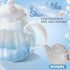 Set, Set Giant bean Porcelain Tea Gradient Blue Real Tea Party for Little Girls, British Royal Princess Series Teapot