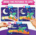 Funcils Dot Art Activity - Unicorn & Princess Sticker Art Kit for Kids, Toddler Craft Supplies for Ages 3-7