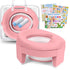 MCGMITT Portable Potty Seat for Kids Travel - Foldable Training Toilet Chair