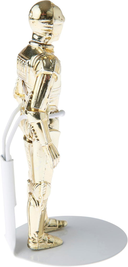 Plymor DSP-20W White Adjustable Action Figure Stand, Fits 3.75 and 4 Inch Action Figures, Waist 0.75 to 1 Inches Wide