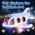 PLAY Airplane Toy for Kids, Toddler Travel Plane Toys 2+ Years Old, Musical Toy Airplane with Lights, Small Figures &