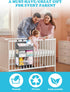 90+ Hanging Diaper Caddy Organizer Crib OrganizerSpacious Baby Girl/Boy Nursery Storage Organizer for Changing Table