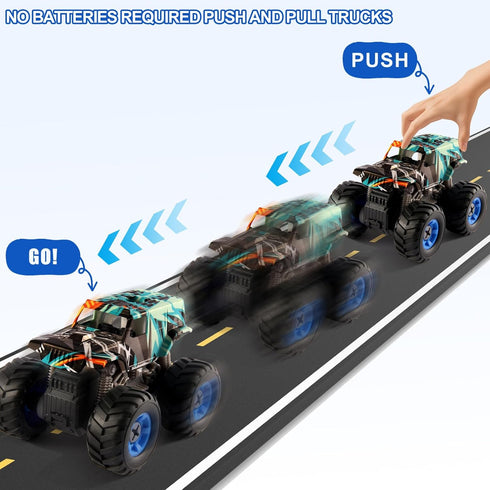 3 4 5 6 7 8 Take Apart Monster Truck Toys for Kids Year Old Boys, STEM Educational Building Toys with Electric Drill