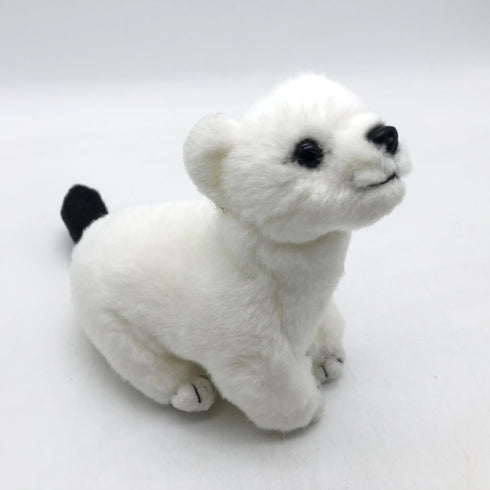 Cute Simulation Ferret Plush Toy Realistic Lifelike Stoat Stuffed Animals Model Doll Gift Collection for Kids