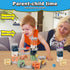 Marble Run for Kids Ages 4-8, 41 Pieces Magnetic Building Toy Stacking Block Sets, STEM Activities for Ages 5-7