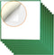 8 Pack Peel and Stick Baseplates - Stickers Baseplates Compatible with All Major Brands (10 inch x 10 inch, 8 Green)