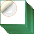 8 Pack Peel and Stick Baseplates - Stickers Baseplates Compatible with All Major Brands (10 inch x 10 inch, 8 Green)