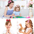 Baby Girl Mouse Ears Hair Bows Clips, Birthday Mouse Ear Hair Clip for Baby Kids Girls Women, Glitter Party Princess