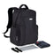 Insular Multi-Function Diaper Bag Backpack for Mom and Dad (Black)