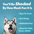 Fun Fast-Paced Game for Families - Funny Card Game for Adults, Teens, and Kids - Best Game for 2-4 Players