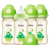 YOHKOH PPSU Baby Bottle Wide Neck, Newborn Anti-Colic Bottle with Natural Response Nipple, Easy to Clean (8.8oz, Pack