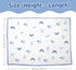 30 40 Inches Star Baby Blanket x for Boys Girls, Toddler Newborn Infant, Soft Plush Receiving Blanket with Dotted Back