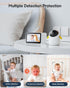 TOAIOHO 4.3' 2-Way 2.4G Baby Monitor with Camera and Audio WiFi/No WiFi: Baby Monitor WiFi Smartphone APP Control
