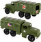 Tim Mee Toy TimMee Plastic Army Men Trucks - OD Green M34 Deuce and a