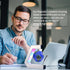 Gift(3.3 Inches Flagest Magnetic Levitation Globe with LED Lights & Touch Control and Pen, Floating Globes
