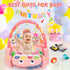 UMIKU Tummy 0-6 6-12 Baby Play Mat Baby Time Mat Infant Newborn Musical Activity Center with High-Contrast Piano Music