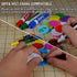 DND Wet & Dry Erase Tokens - Set of 100 Colorful Blank Counters for Tabletop RPGs