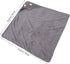 HONITANO 4pcs 31x31 Inch Hooded Baby Bath Towels - Soft Coral Fleece Animal Design Newborn Towels Essentials - Ultra