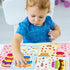 32 Sheets Make Your Own Birthday Cake Stickers, Creative Fun Happy Birthday Cake Game Sticker Kits for Kids Birthday