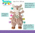 Mary Meyer Taggies Lovey Soft Toy, 11-Inches, Flora Fawn