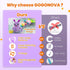 0-6 10 0-6, 6-12 Tummy Baby Toys Months, Washable Baby Musical Caterpillar Toys with Kid's Song,Rattles,BabyTeething
