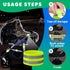 HAVANSIDY 6-Pack of Reflective Bands for Strollers, High Visibility Elastic Reflectors with Velcro Fastening