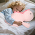 BESTVIVE 3.5lbs 24 Inch,Pink Weighted Dinosaur Plush Soft Stuffed Dino Weighted Plush Animal Dinosaur Throws Pillows