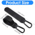 Xinjoduz 2 Xindojuz PCS Stroller Hooks for Bags, Multipurpose Stroller Straps with Large Carabiner Clip for Hanging