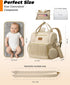 ZCSERTGI Backpack Backpacks, Diaper Bag,Stylish Waterproof Baby Diaper Bags with Changing Pad,Insulated