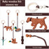 Simgoing 5-Piece Set Baby Gym Hanging Toy - Wooden Felt Sensory Play for Nursery