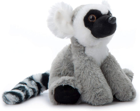 The Petting Zoo Ringtail Lemur Plush Toy - Gifts for Kids, Wild Onez Zoo Animals, 8 inches