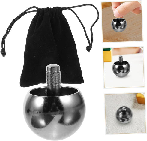 Flip Gyroscope Toy for Kids - Decompression Rotating Gyro Alloy Stress Relief Playset