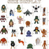 Generic 24PCS Set Italian Brainrot Action Figure,Tralalero Tralala Action Figure with Tralalero Tralala,Tung Tung Tung