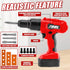 PANPAPA SetToy Set 3 3-5 Electric Power Kids Drill and Screw Drill Include Interchange dirll bits with Realistic Sound