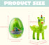 8 Pack 3.5" JOYIN Pre Filled Easter Egg with Unicorn Deformation Toys, Easter Party Favor for Girls Toddlers Kids Egg