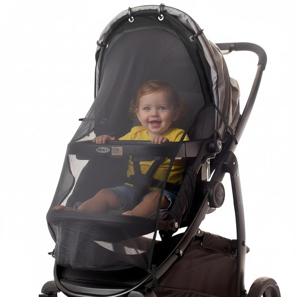 Stroller Sun Shade Extender Universal Clip-On Baby Stroller Sun Shade Cover, UV
