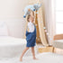 24", 4.2 WeBingo Weighted Elephant Stuffed Animals Pounds Blue Weighted Plush for Kids Adults Boys Girl, Cute Plushies
