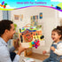 1-3, Montessori Wooden Busy Board with Steering Wheel & Driving Toys - Sensory Activity Boards for Toddlers Car Themed