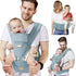 SNOOZYNEST Baby Carrier Newborn to Toddler with Hip Seat, Soft 6-in-1 Ergonomic All