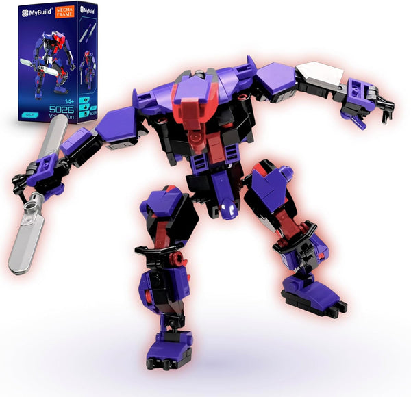 MyBuild Mecha Frame Void Talon 5026 Poseable Alien Villain Mech Building Set,