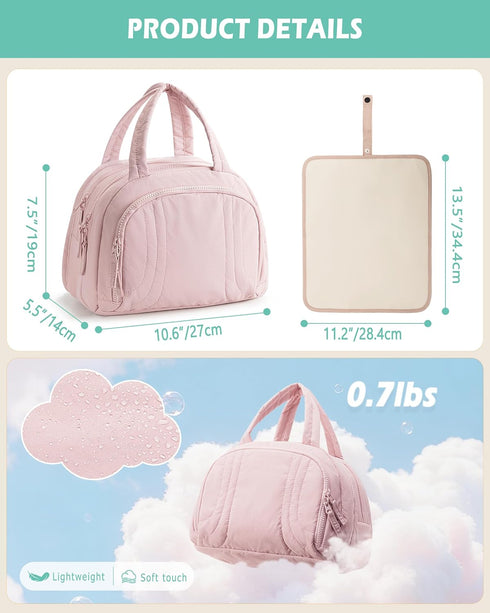 Momcozy Wearable Breast Pump Bag Compatible with and Eufy, Portable Pumping Bag with Cooler Compartment, Breast Pump